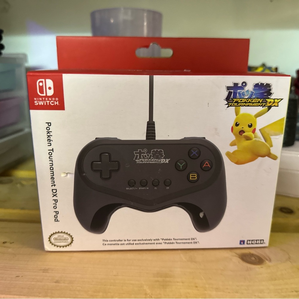Nintendo Switch Pokkén Tournament DX Pro Pad - Black